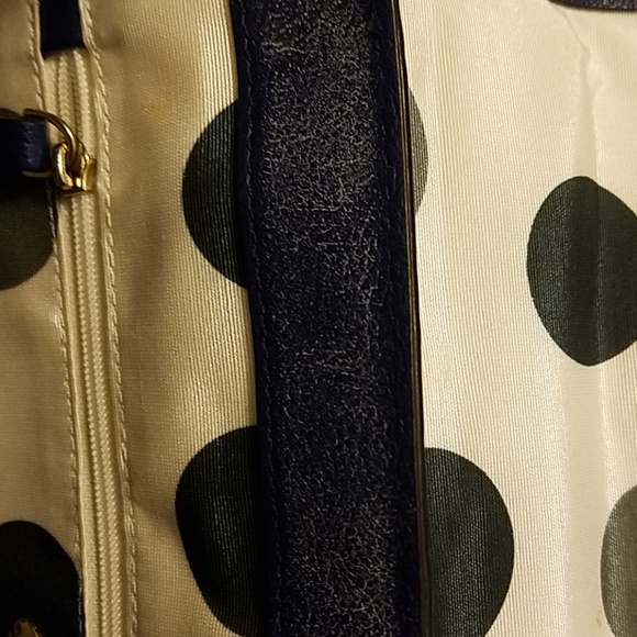 Kate Spade Navy Blue bag - Picture 7 of 8